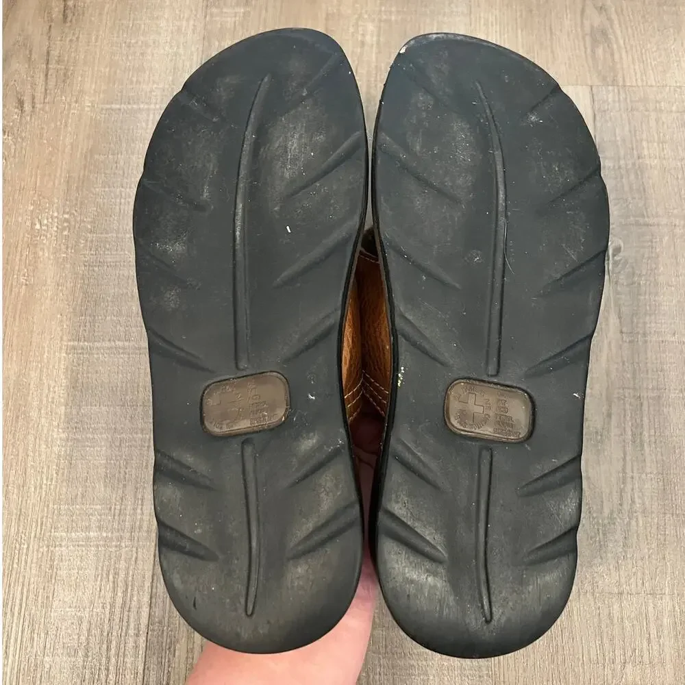 Vtg Dr. Martens Brown Leather Thong AirWair Sandals